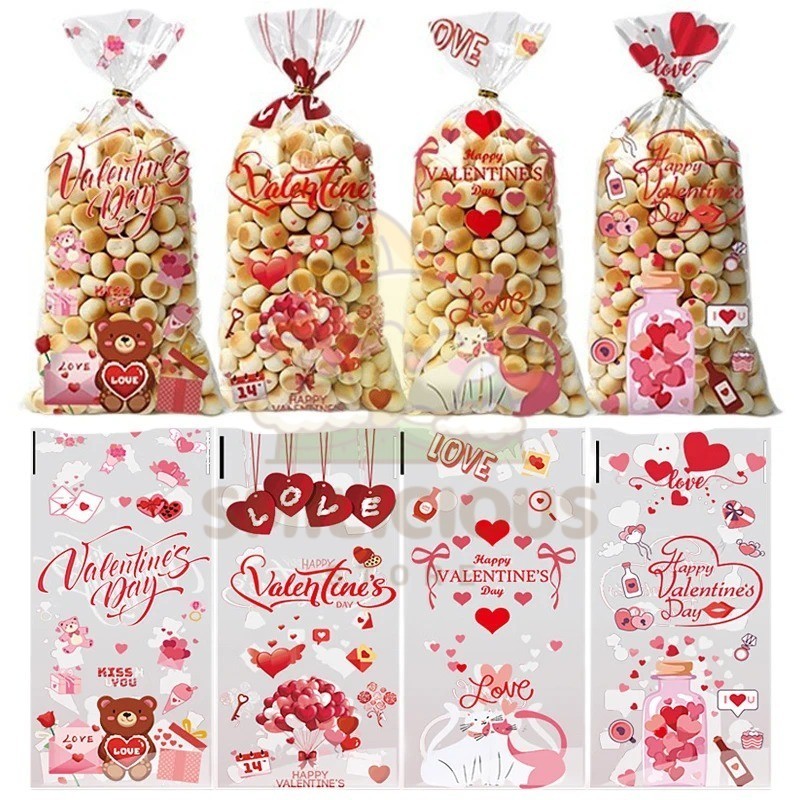 

Isi 50 pcs Plastik Hampers Valentine Bingkisan Snack Ulang Tahun Karakter Lucu Plastik Snack Ultah Anak Cowok Cewek Ulang Tahun Plastik Biskuit Permen