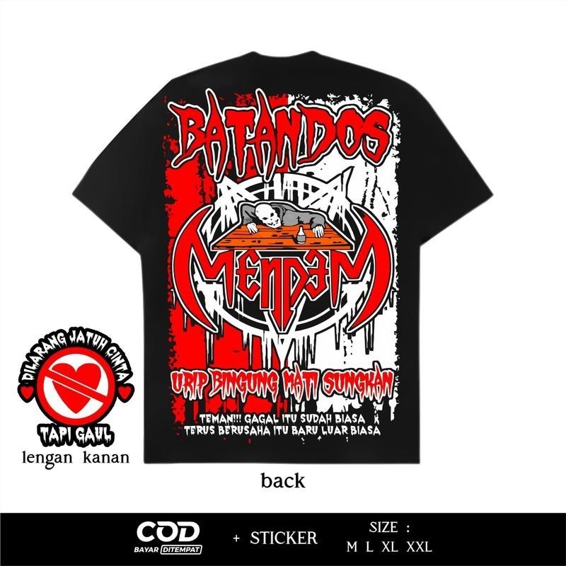 Kaos Netral Batandos Mendem Sablon Anti Luntur Lumino You
