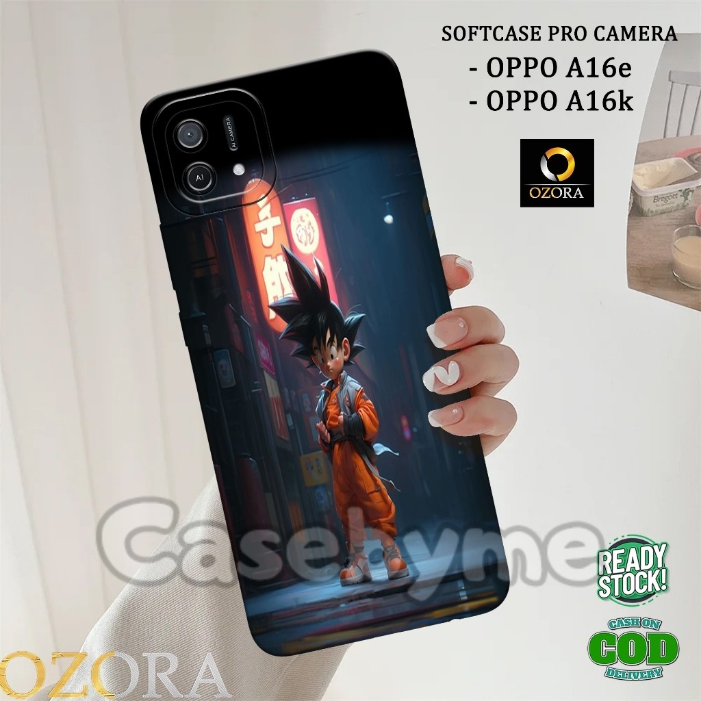 OZORA - Softcase Hp Oppo A16e / A16k Terbaru - Fashion Case ANIME - Case Hp Oppo A16e / A16k - Casin