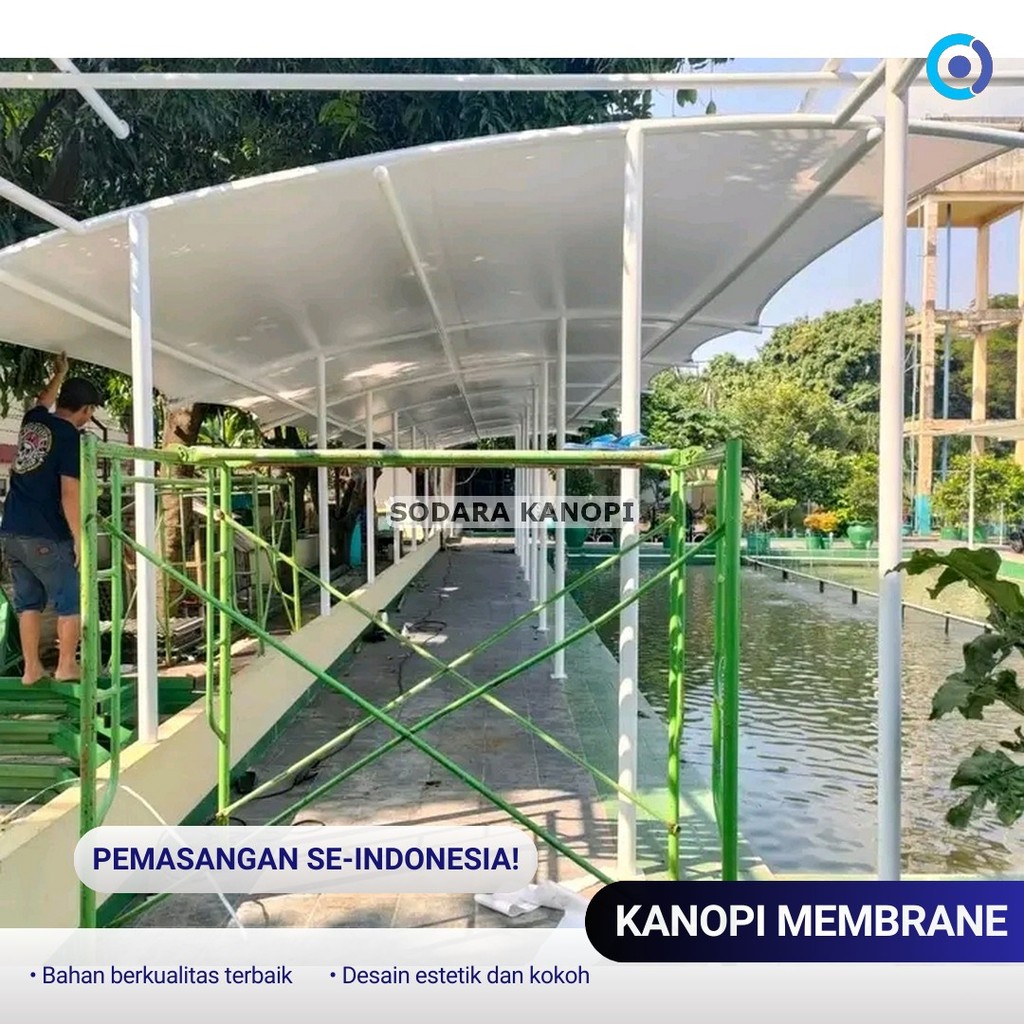 Tenda Membrane Minimalis Modern