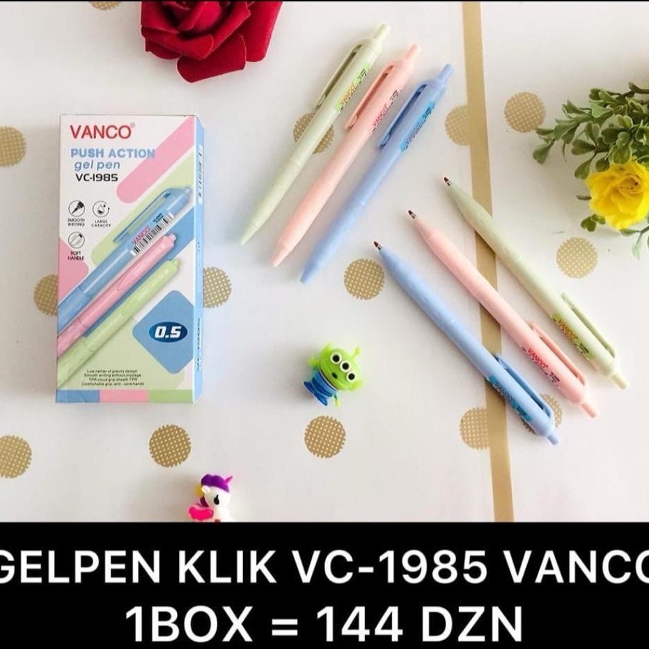 

Bolpen Gel Pen VANCO 0,5 VC-1985 (12 pcs)