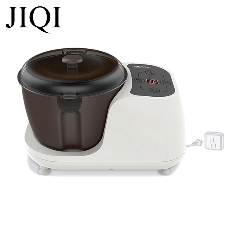 JIQI 3.5L Stainless Steel electric flour-mixing machine Egg Whisk Blender Cake Dough Bread kitchen f