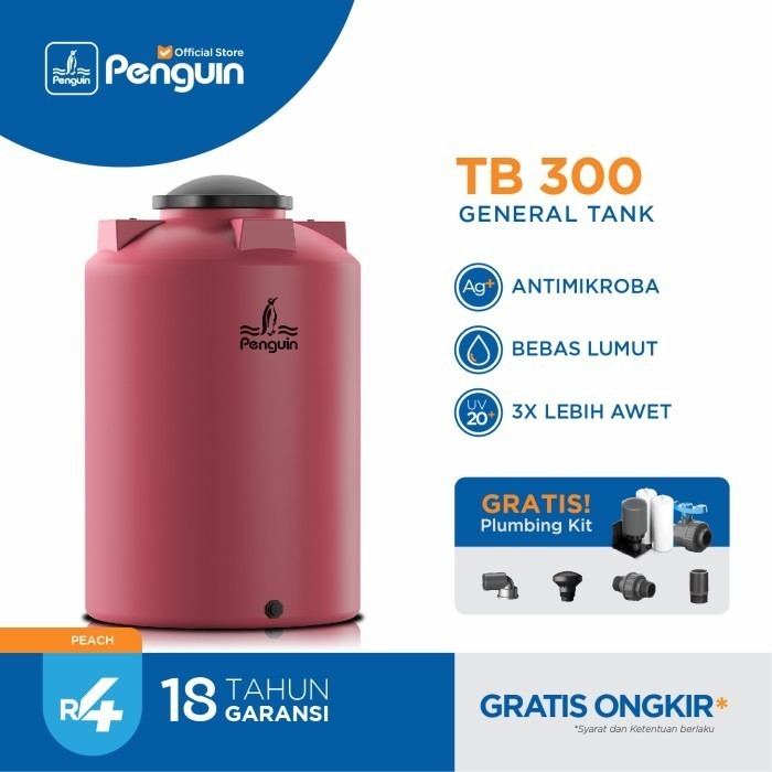 TERMURAH PENGUIN TANGKI / TOREN / TANDON PENGUIN TB 300 3100 LITER