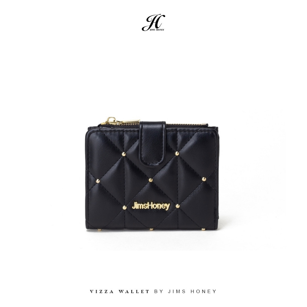Jims Honey - VIZZA WALLET (Free Exclusive Box) - Dompet Lipat Kecil Wanita - Dompet Kartu - Dompet K