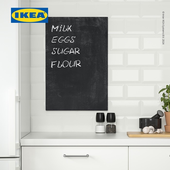

IKEA SVENSÅS Papan Memo Dinding Minimalis 40x60 cm - Hitam