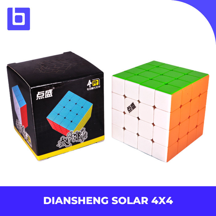 [[Promo]]Ready Rubik 4x4 Diansheng Solar 4x4 Original