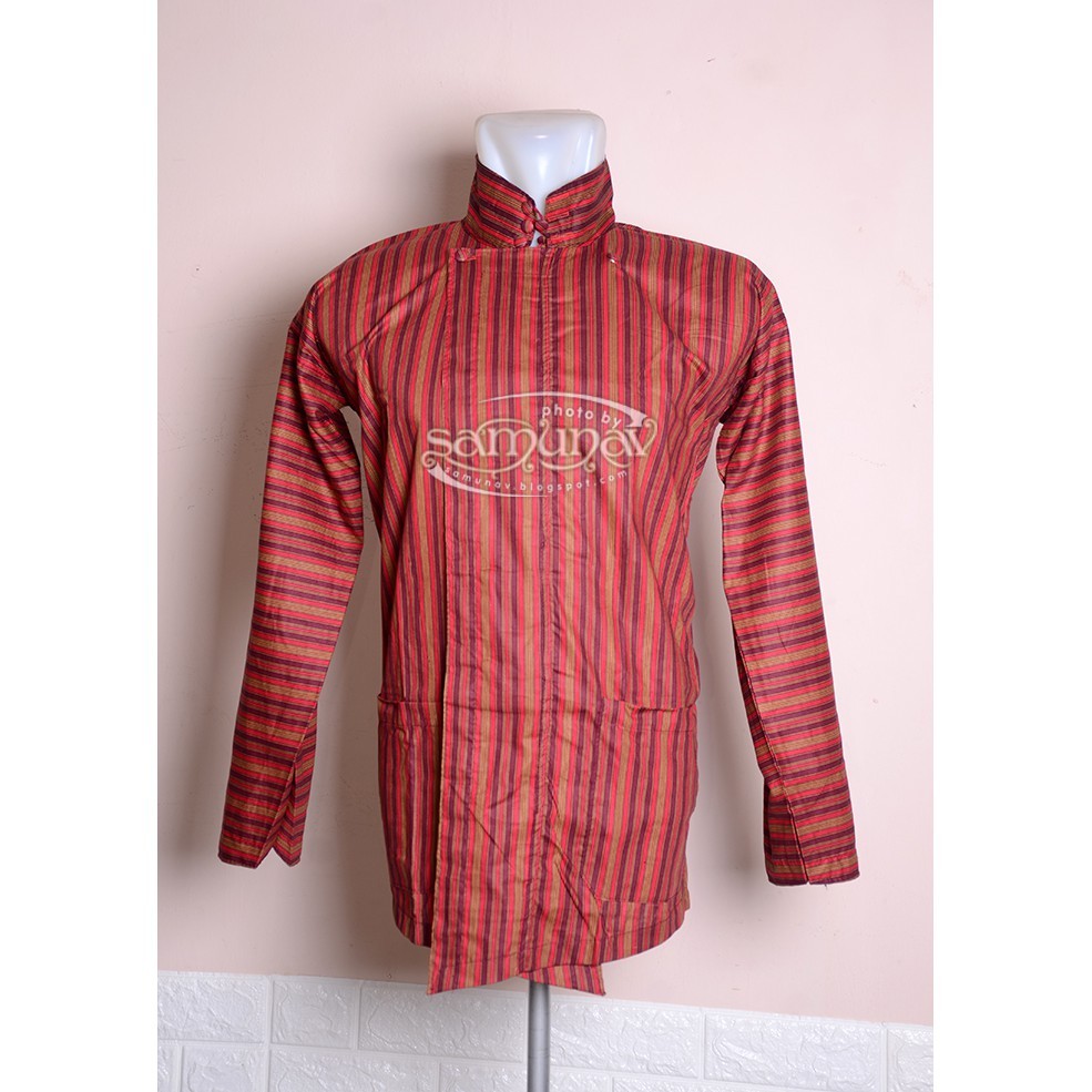 SURJAN LURIK SUPER HALUS KHAS JA MERAH Lurik