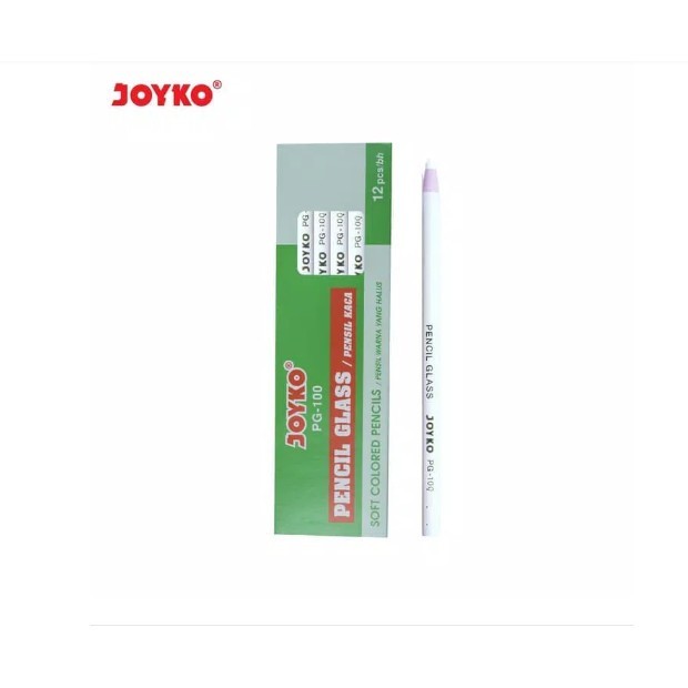 

Pencil Glass Joyko / Pensil Kaca PG-100 (1 PACK = 12PCS) - Putih