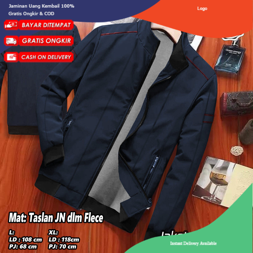 JAKET Winter Rubby (BELI 2 = HARGA GROSIR  110.000/PCS) POLOSAN PARASUT BOLAK BALIK PRIA DAN WANITA 