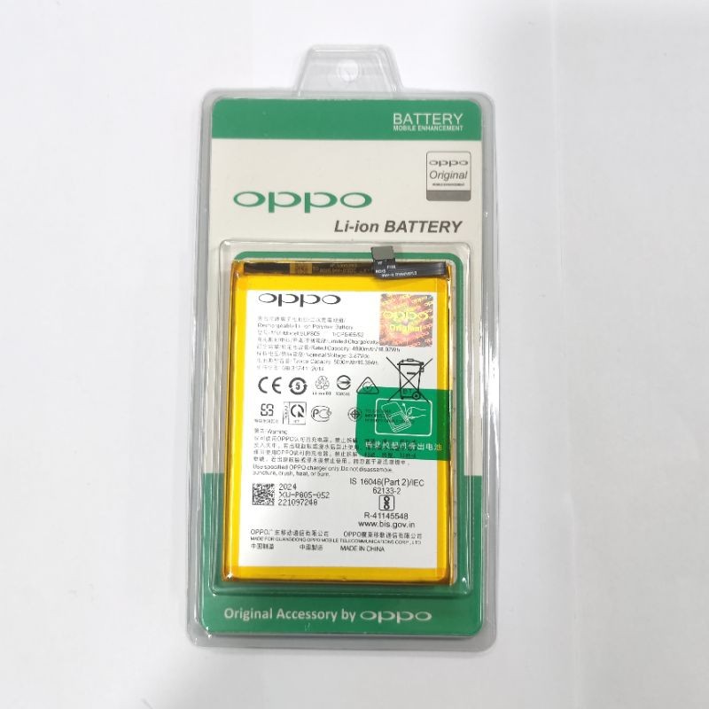 Baterai Batre Oppo A53 / Oppo A54 A54S / OPPO A33 2020 / Oppo A16 / Oppo A54S / A55 BLP805 GARANSI