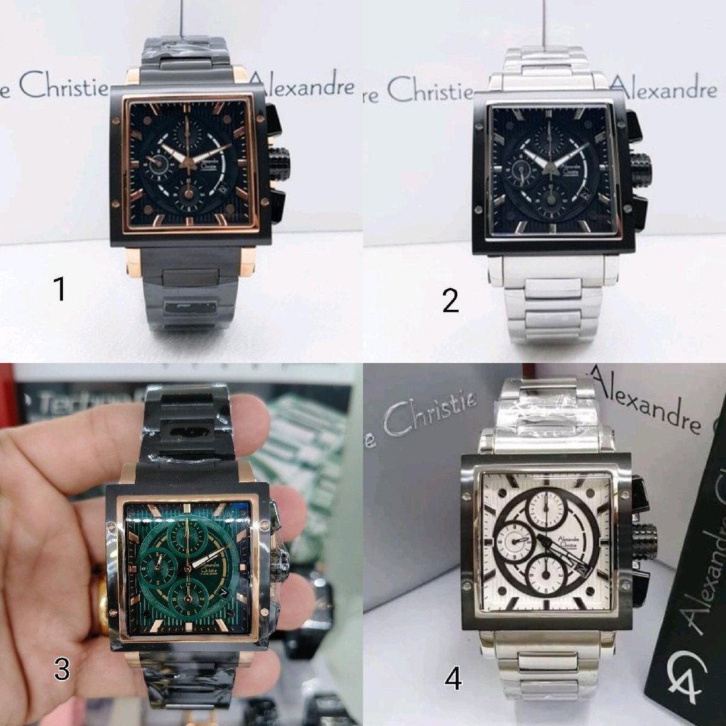 Jam Tangan Pria Alexandre Christie 6182 AC6182 AC 6182 [Original]