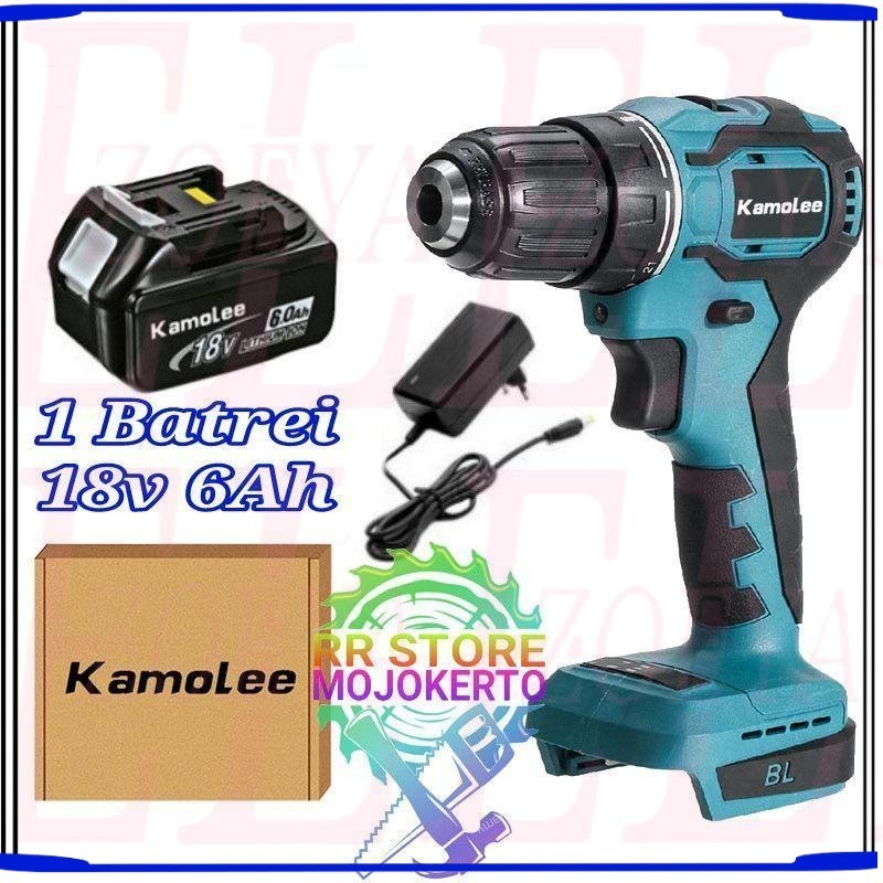 BOR KAMOLEE 10MM BRUSHLESS TANPA CARBON