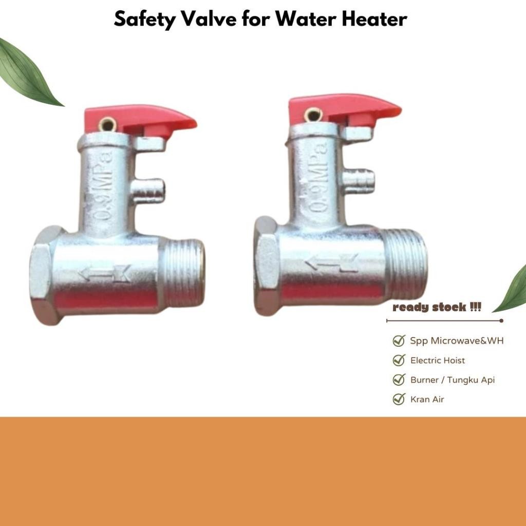 Safety Valve water heater