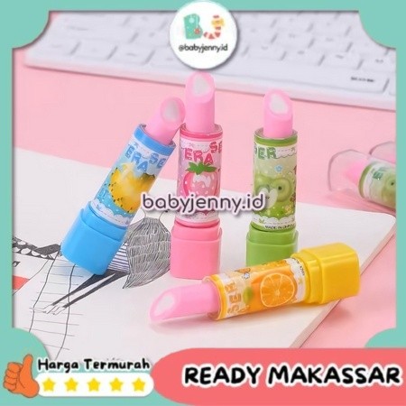 

[babyjenny.id] J232 Penghapus Bentuk Lipstik Beauty / Penghapus Pensil Bentuk Lipstik Warna Warni / Penghapus Pensil model Lipstik
