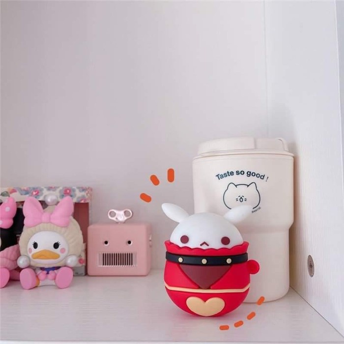 Airpods Case Genshin Impact Klee Bomb Gen 1 2 3 PRO Soft Silicone