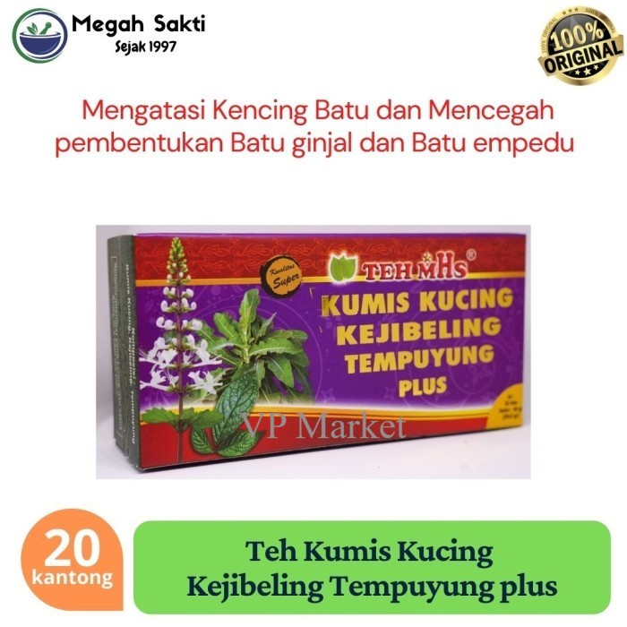 

Teh MHS Kumis Kucing Tempuyung 20 bags