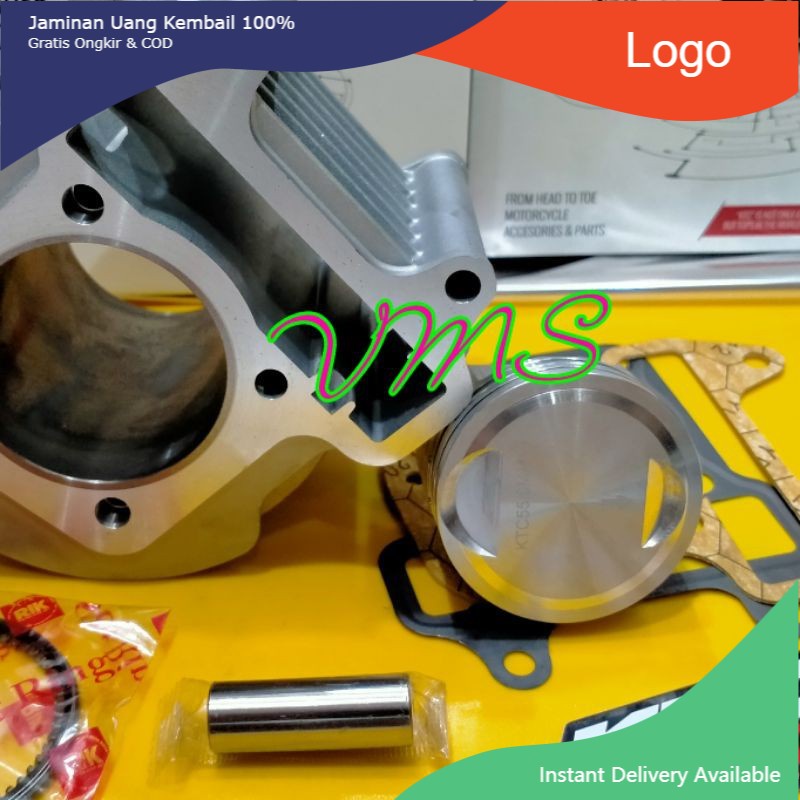 Blok block paket bore up 55mm beat karbu