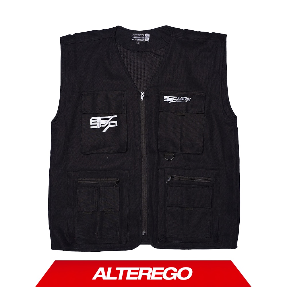 ALT390 Black Utility Vest