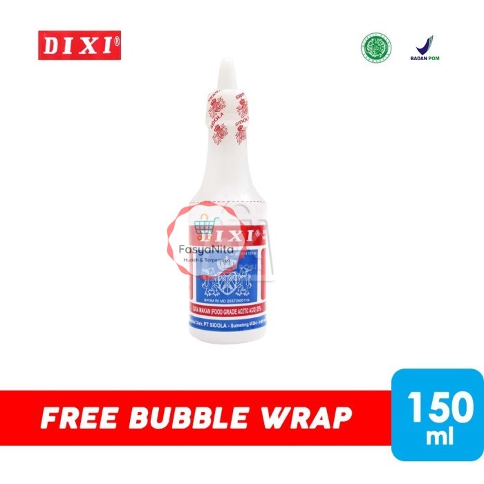 

Cuka Dixi / Cuka Makan / Asam Cuka (Botol 150ml) - FasyAnita Mart Denpasar