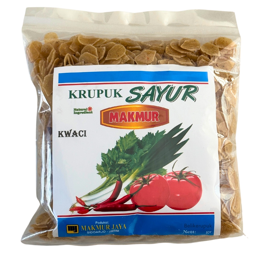 

Krupuk Sayur Mentah Rasa Kwaci Cap Makmur 500g Kerupuk Sayur Kwaci