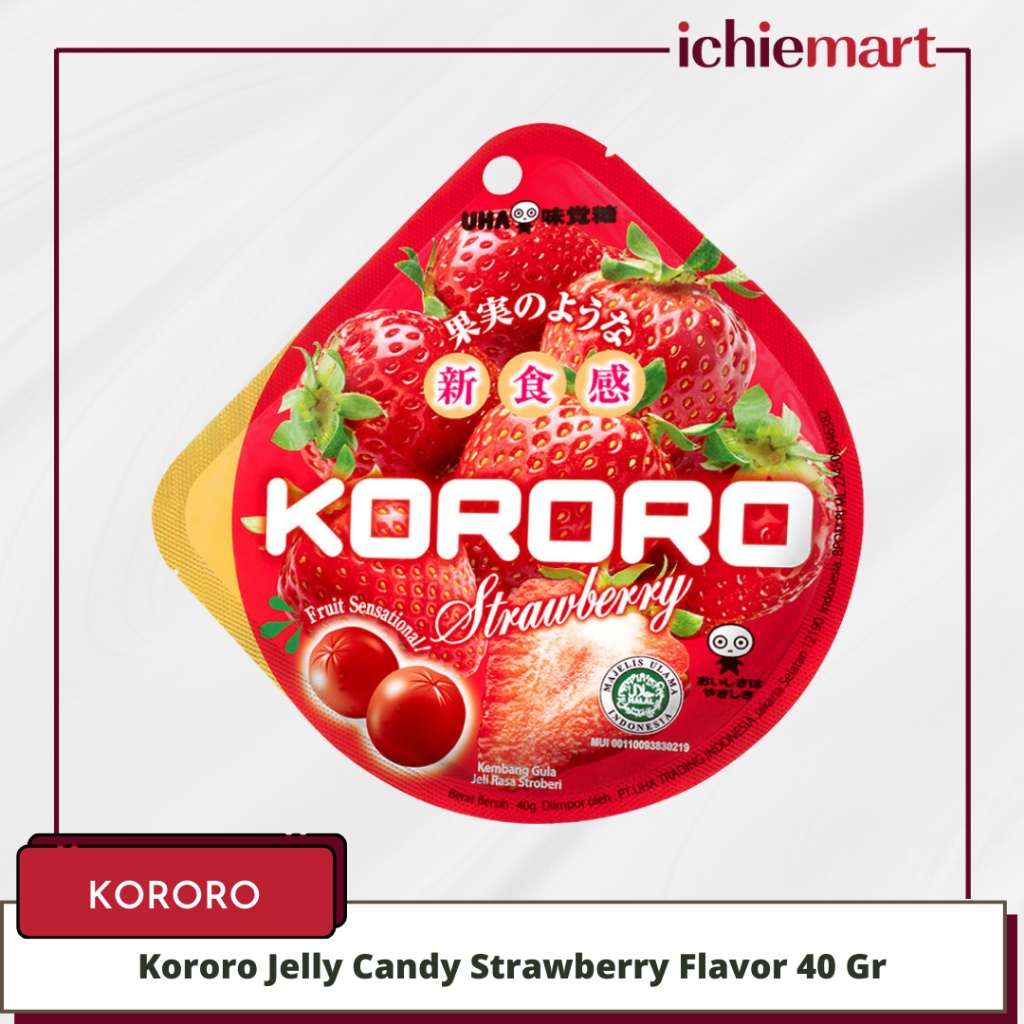 

Kororo Strawberry Flavor Jelly Candy