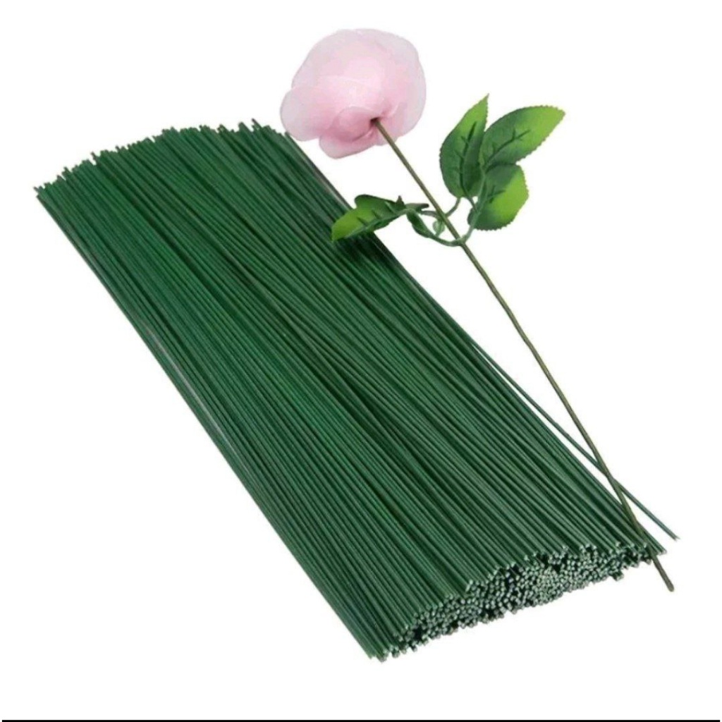 Kawat Tangkai Bunga / Tangkai Bunga No 18 20 22 / Tangkai Bunga Bouquet / Tangkai Bunga untuk Buket