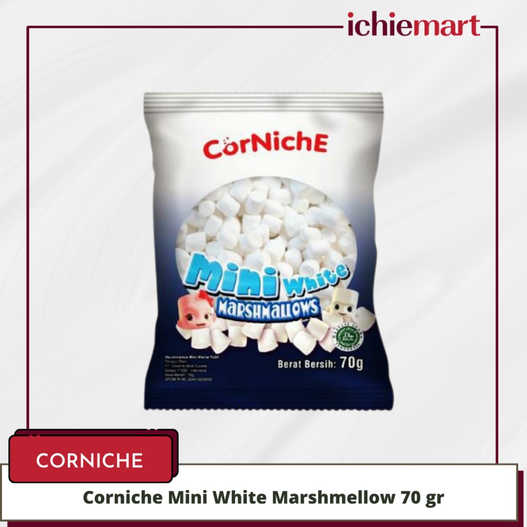 

Corniche Mini White Marshmallow 70 gr