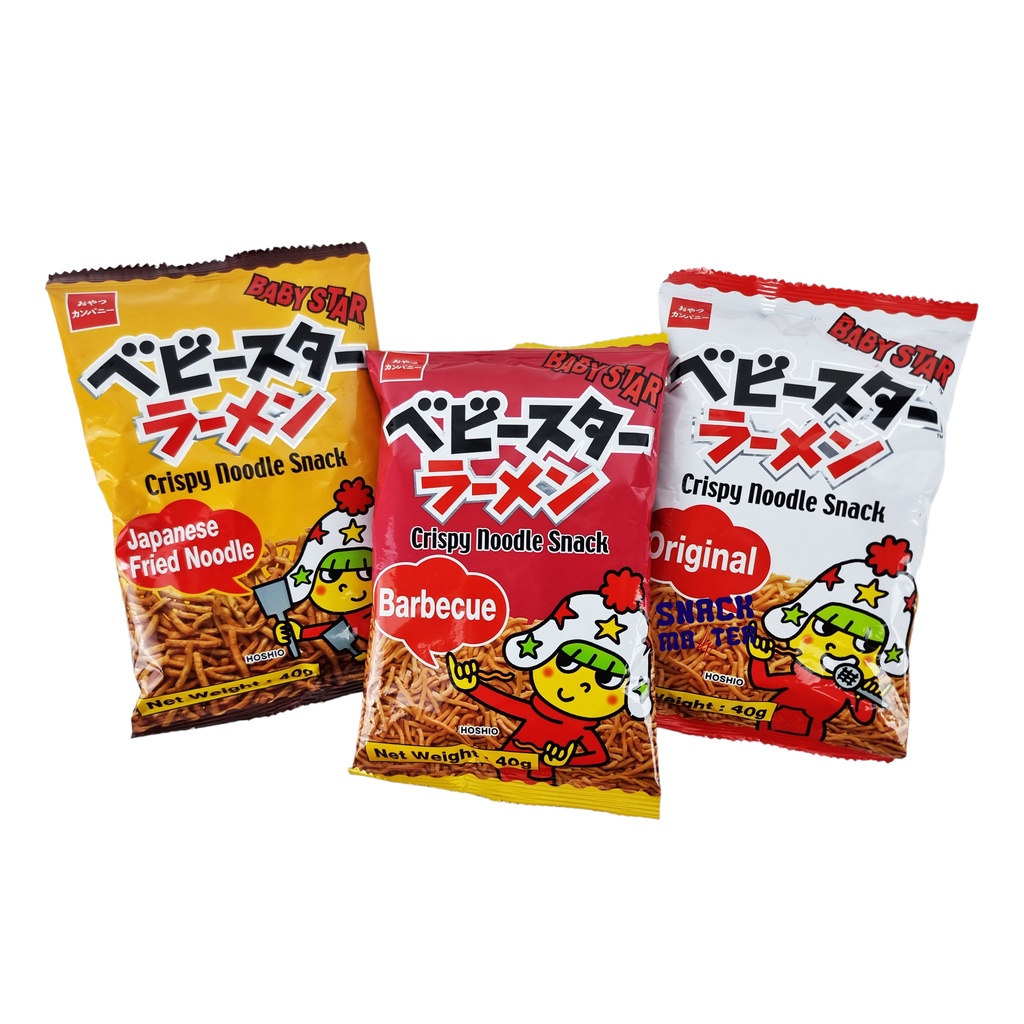 

Oyatsu Baby Star Crispy Noodle Snack - Netto 40 gr