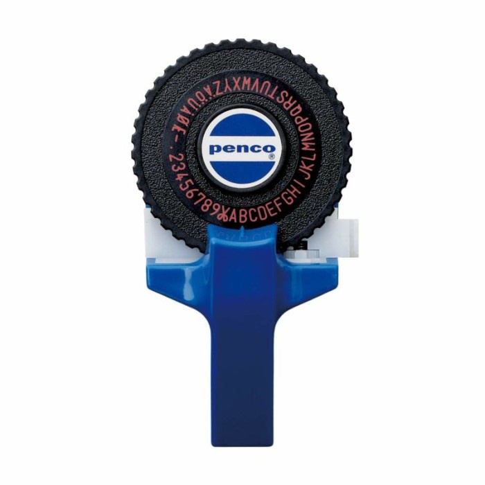 

HighTide Penco Label Maker Tape Writer Emboss Alat Pembuat Label Nama - Navy