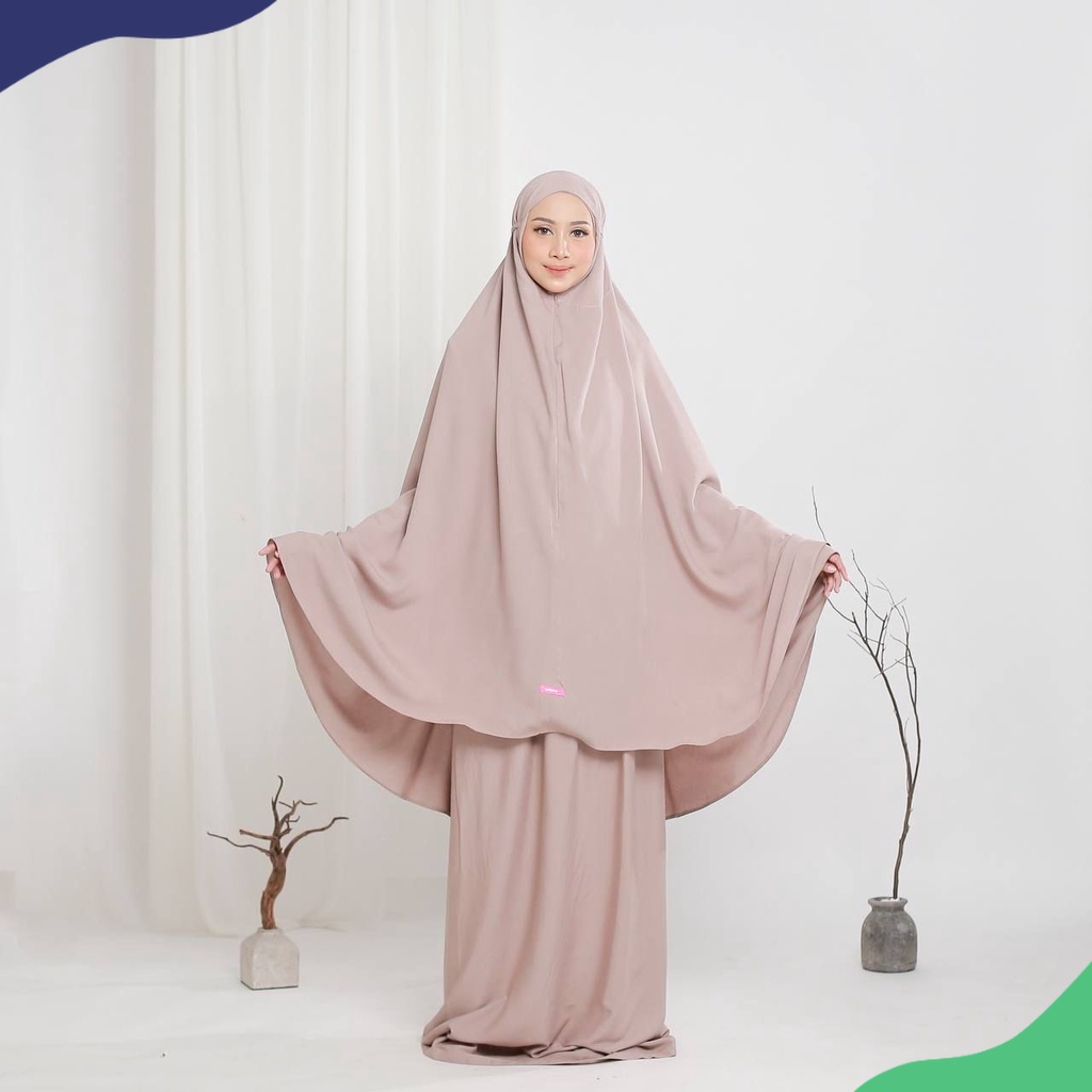 NAISHA OFFICIAL - Alanna 2 in 1 Mukena Rayon Premium