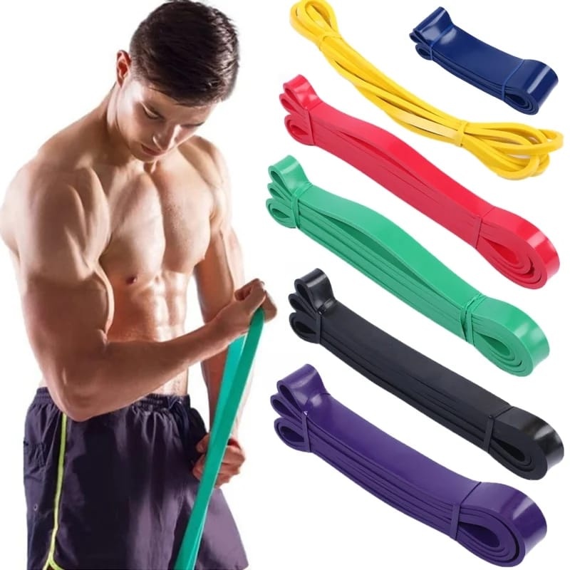 Resistance Band Power Stretching Pull Up Yoga Pilates Fitness Gym Resistance Bands Set Loop