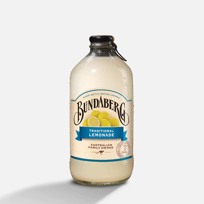 

✨PROMO✨ -Bundaberg Minuman Soda Traditional Lemonade 375 ml Soft Drink