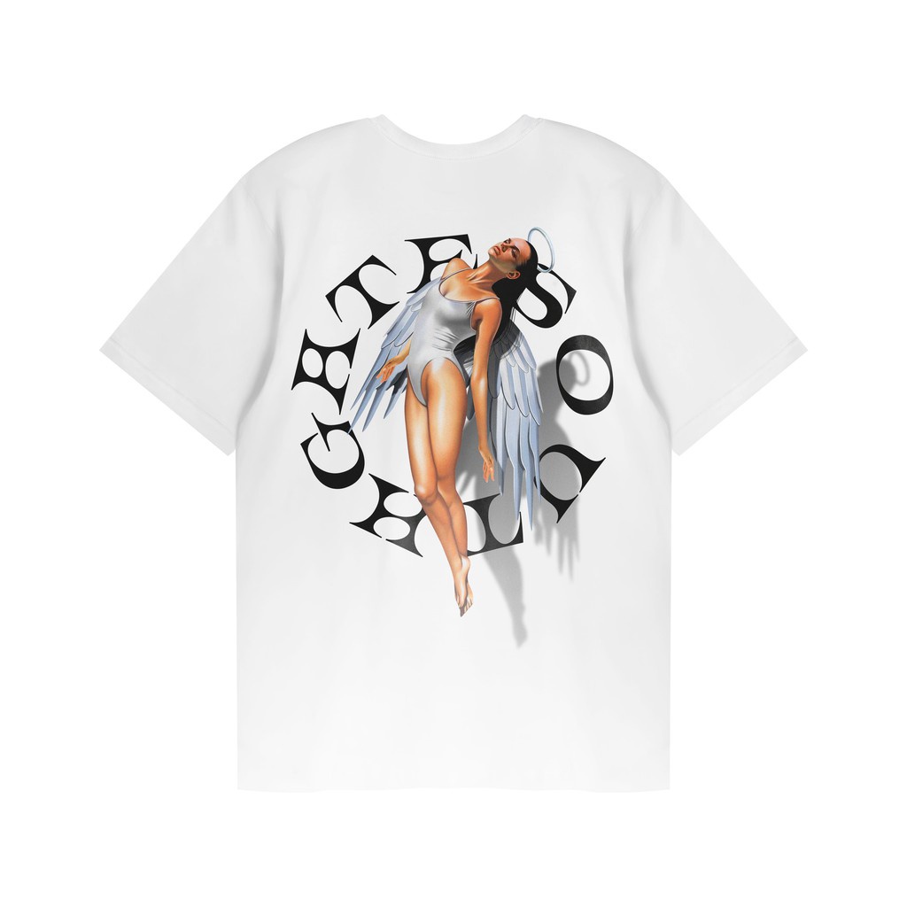 【COD】 NEW Southgate ANGEL WOMAN - WHITE T-Shirt KAOS