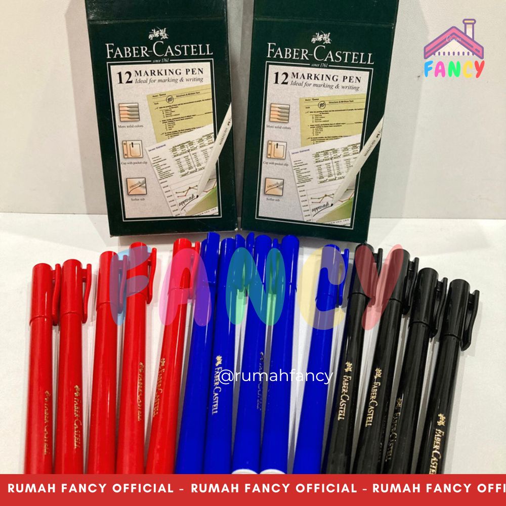 

[1 PCS] Marking Pen Faber Castell Spidol Warna Marker Serbaguna