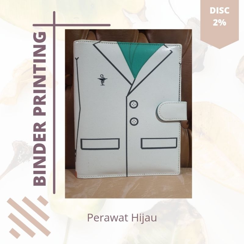 

Binder Printing Kulit Sintesis B5 ( 26r) seragam perawat