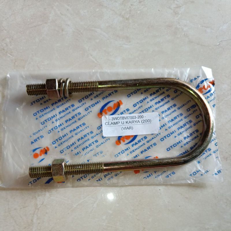 klem u viar 150 200cc anting anting per daun viar roda 3 baut u viar - VIAR-