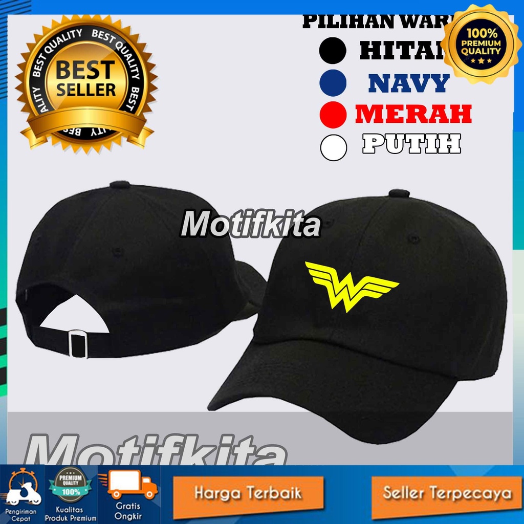 Topi Baseball WONDER WOMEN WONDER WOMAN keren Pria Wanita