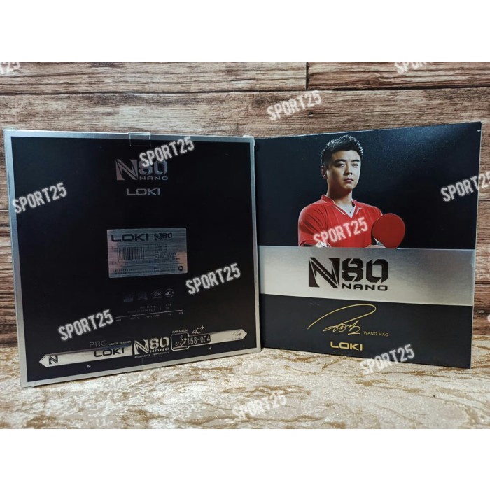 Rubber / Karet Pingpong LOKI N80 N-80 Nano ORIGINAL