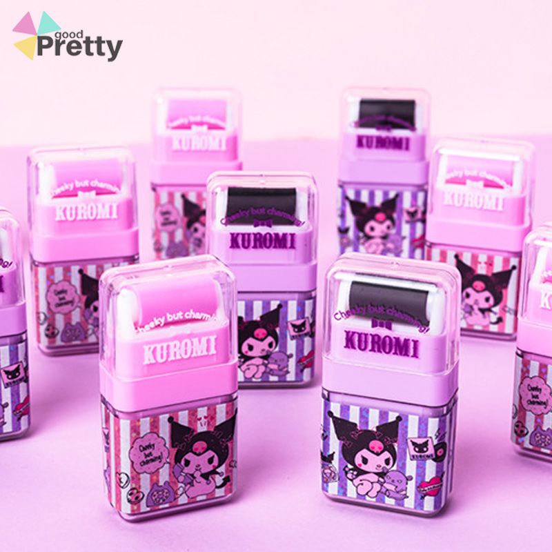 

siswa sekolah rol gambar keluarga Sanrio lucu Penghapus dasar penghapus kreatif yang PD