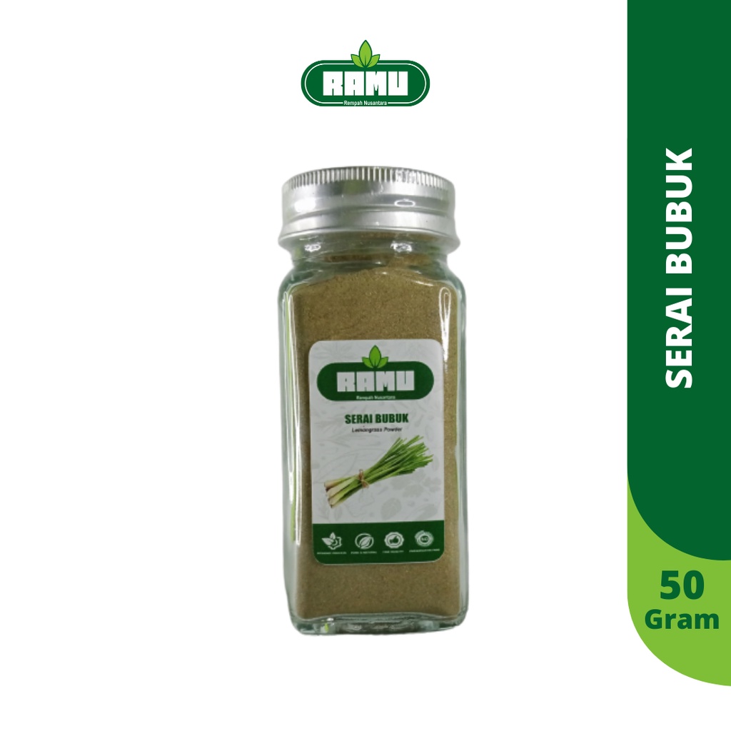 

RAMU - Serai Bubuk / Sereh Bubuk / Lemongrass Powder