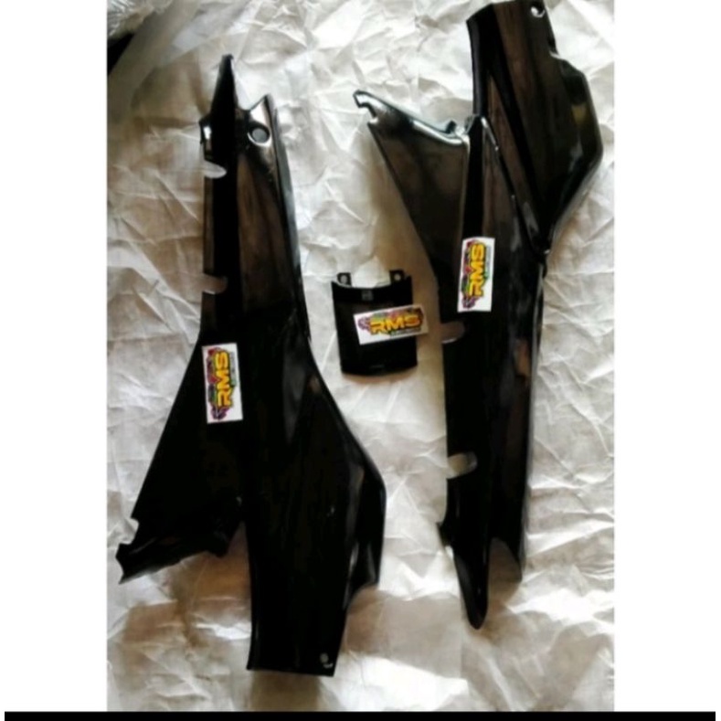 cover body samping supra fit lama supra x lama silver abu-abu