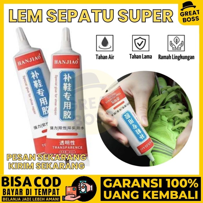 Lem Sepatu Super Kuat Perekat Glue Adhesive Shoes Cina Tahan Air