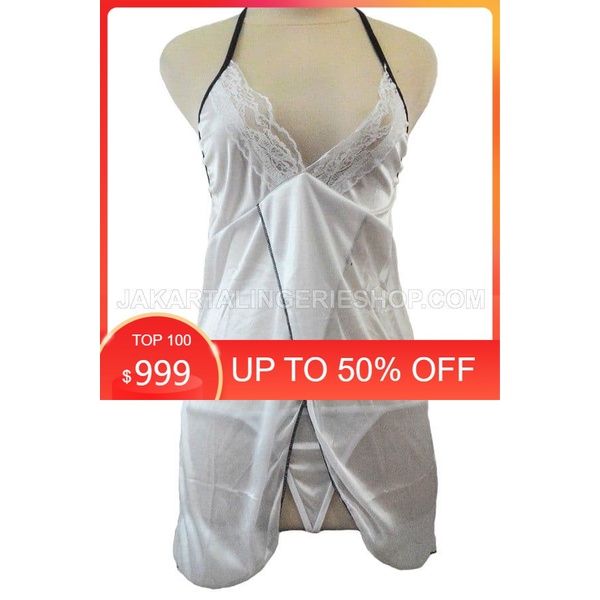 KOSTUM COSPLAY/ AKSESORIS COSPLAY JLTA003 Babydoll White n Cute Sexy