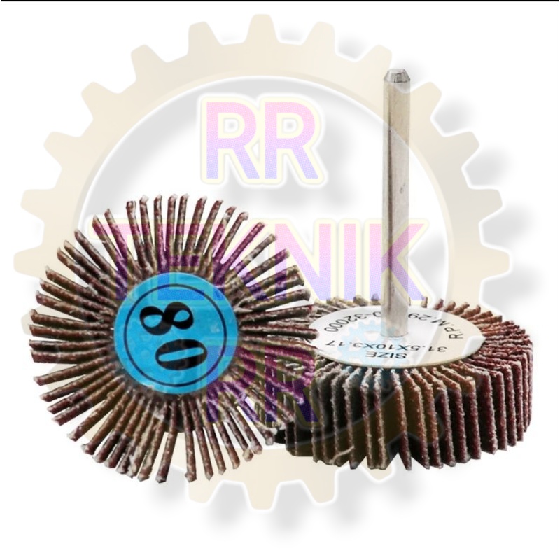 Mata Bor Amplas grit 80 gagang as mata bor amplas kipas murah