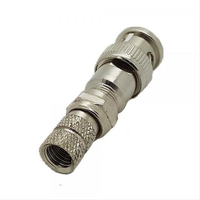 1 SET JACK JEK KONEKTOR KABEL CCTV BNC DRAT CONNECTOR CABLE RG59R G6 PERLENGKAPAN ELEKTRIK DLL