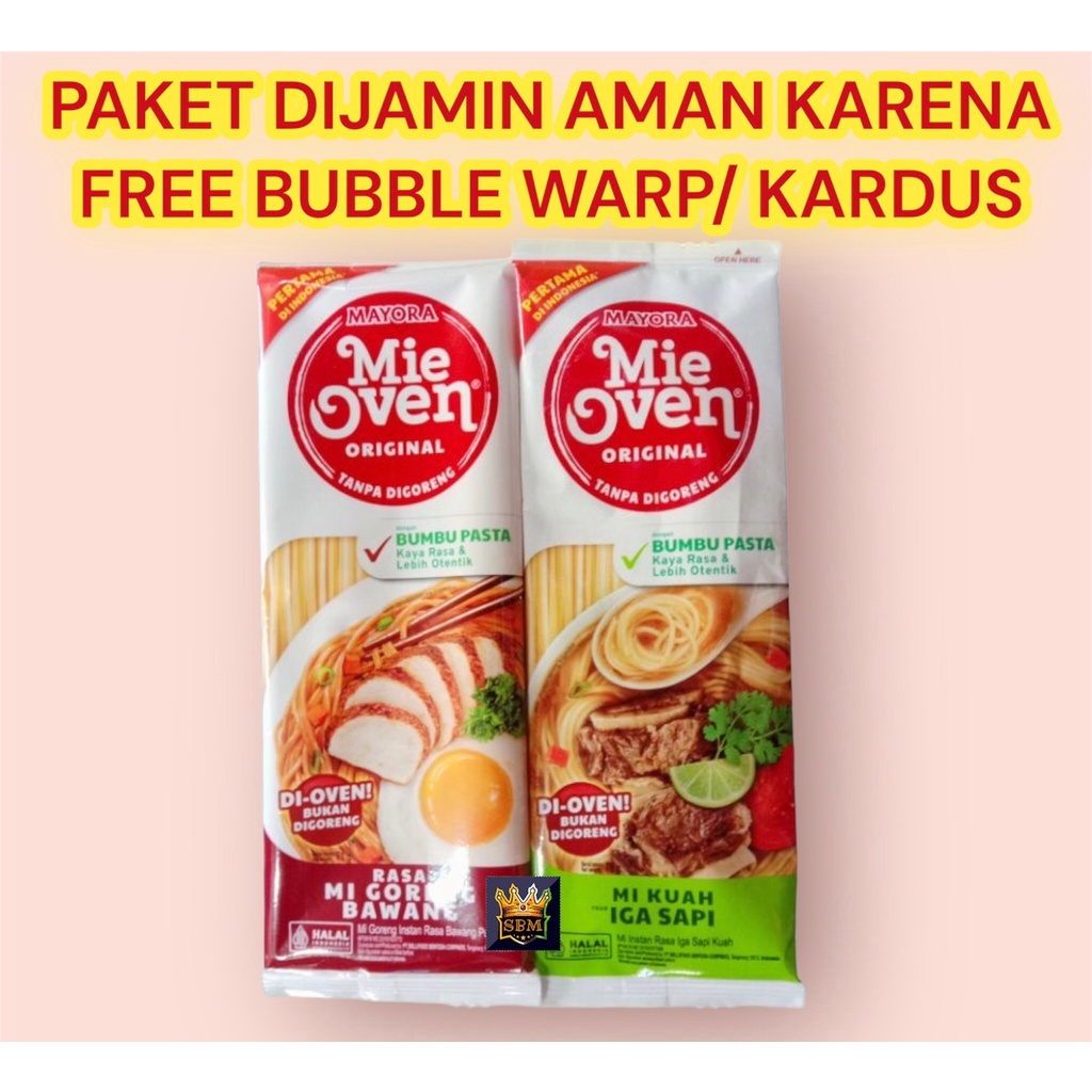 

Mie Oven Original Rasa Mi Goreng Bawang Mi Kuah Iga Sapi