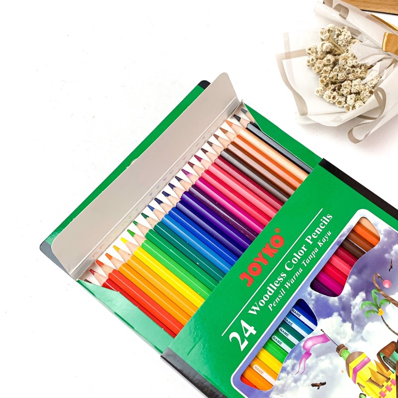 

1 Set - Color Pencil Pensil Warna Joyko CP-104 24 Warna