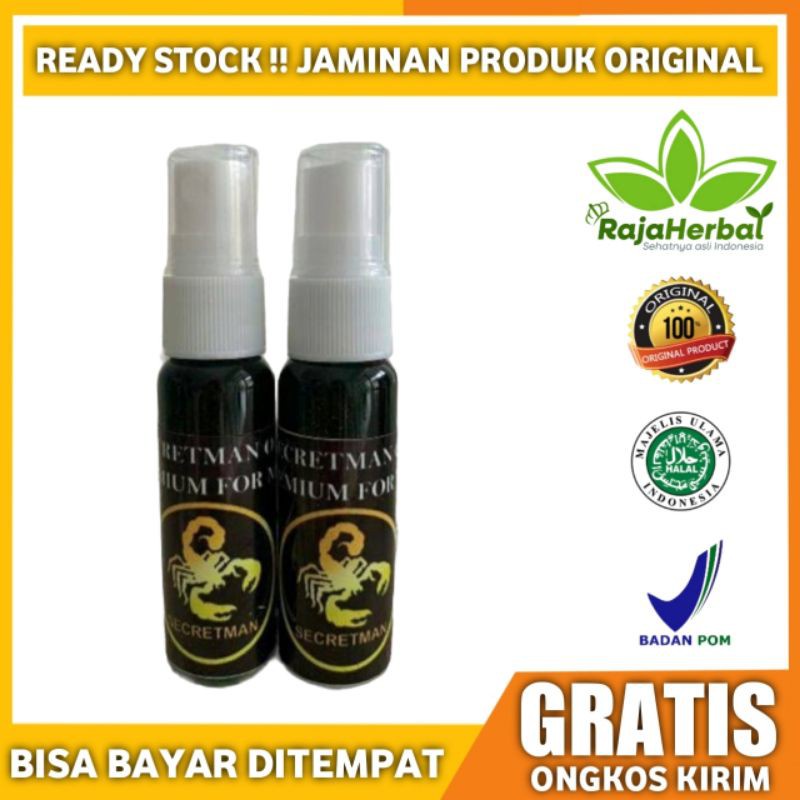 SECRETMAN OIL ORIGINAL HERBAL OLES PEMBESAR ALAT VITAL PRIA ALAMI