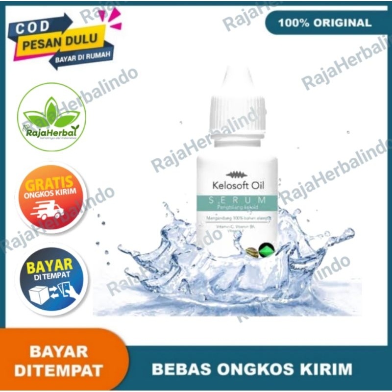 Kelosoft Oil Serum Menghilangkan Keloid Bekas Luka Bakar Original BPOM