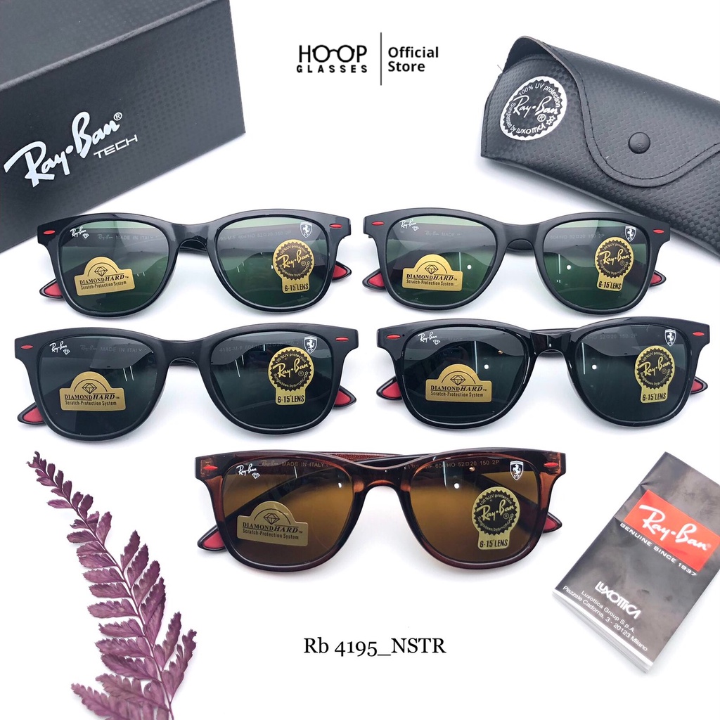 SUNGLASSES UNISEX RB NSTR POLARIZED / UV PROTECTION | 4195